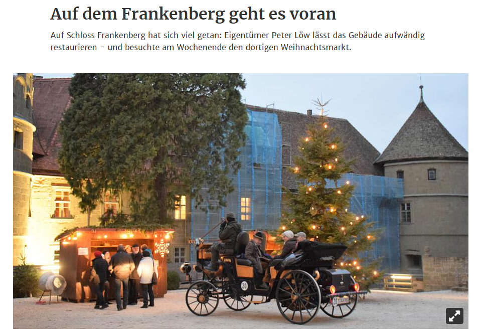 Main Post: Auf dem Frankenberg geht es voran